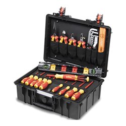 Wiha Werkzeugkoffer Basic Set L electric 34-tlg. (44505)