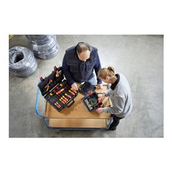 Wiha Werkzeugkoffer Basic Set L electric 34-tlg. (44505)