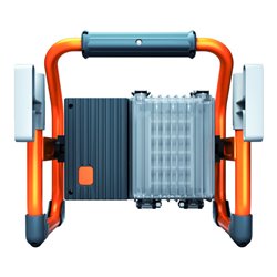 Brennenstuhl professionalLINE Akku SMD-LED-Strahler LA 4000, Außenleuchte 40W, LED Baustrahler für ständigen Einsatz im Außenber