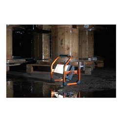Brennenstuhl professionalLINE Akku SMD-LED-Strahler LA 4000 mit Akku, Außenleuchte 40W, Baustrahler für ständigen Einsatz im Auß