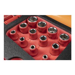 Wiha Werkzeugkoffer Set XL eMobility 77-tlg. (44198)