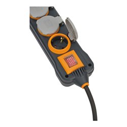 professionalLINE Steckdosenblock BB 8100 IP54 8m H07RN-F 3G1,5