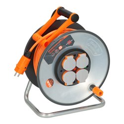 BRENNENSTUHL Kabeltrommel Stahlkern50B