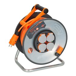 BRENNENSTUHL Kabeltrommel Stahlkern50B