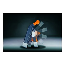 Brennenstuhl professionalLINE Akku SMD-LED-Strahler LB3000 / LED Baustrahler 28W für innen, mit SAMSUNG SMD-LEDs, bis zu 6h Leuc