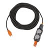 professionalLINE Powerblock mit Verlängerungskabel PB 1200 IP54 4-fach 10m schwarz H07RN-F 3G2,5