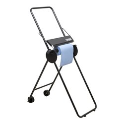 STIER Putzpapier-Rollen Bodenständer fahrbar LxH 440x880mm
