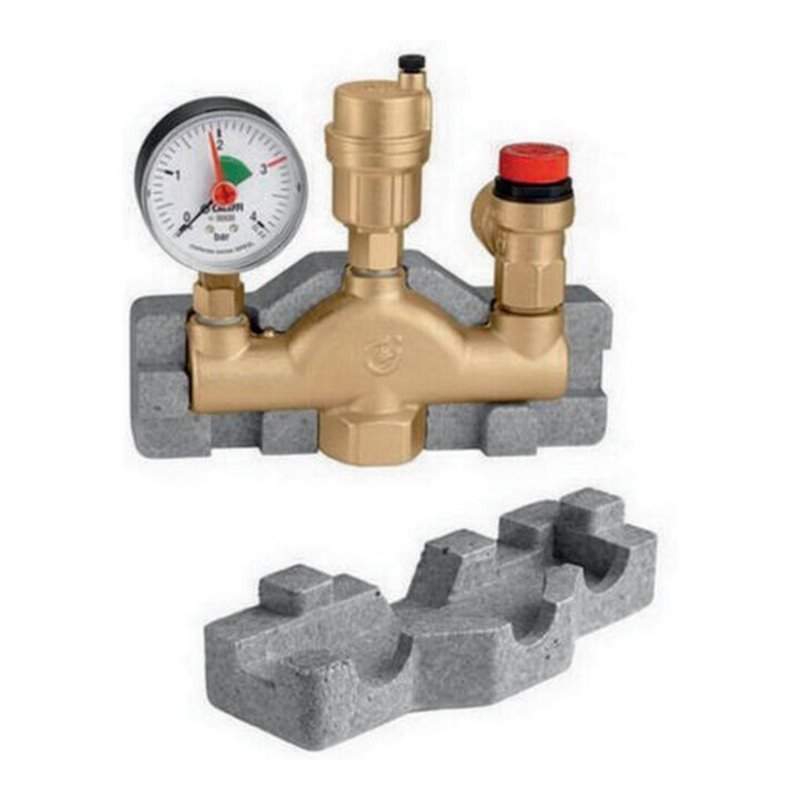 Caleffi Kesselgruppe HEIZCAL 1' IG mit Isolierung bis 50 kW