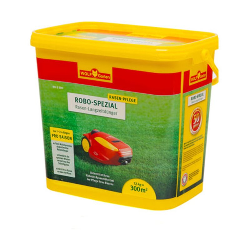 WOLF-Garten ROBO-Spezial Rasen-Langzeitdünger RO-S 300