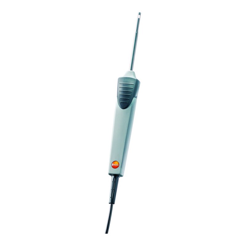 Testo Robuster Lufttemperaturfühler TE Typ K Festkabel gestreckt 1,2 m