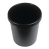 Papierkorb 18l H331xØ315mm m.Griffrand Ku.schwarz