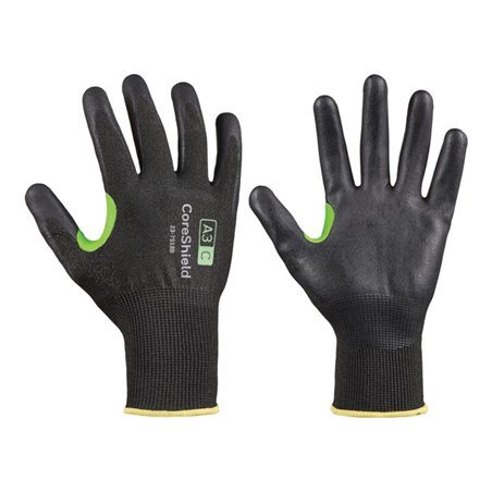 Schnittschutzhandschuhe CoreShield 18G A3/C Gr.8 schwarz EN 388 PSA II 10 PA