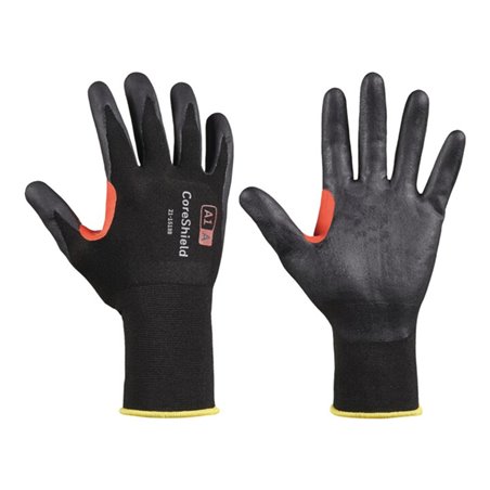 Schnittschutzhandschuhe CoreShield 18G A1/A Gr.9 schwarz EN 388 PSA II 10 PA