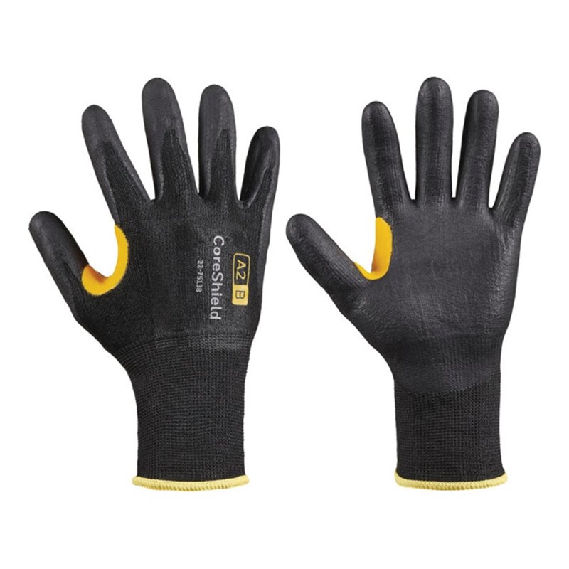 Schnittschutzhandschuhe CoreShield 13G A2/B Gr.9 schwarz EN 388 PSA II 10 PA