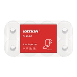 Toilettenpapier Katrin Classic 250 2-lagig 64 RL a 250 Blatt 16000 Bl.KATRIN
