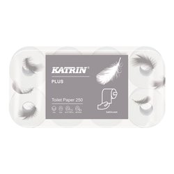 Toilettenpapier Katrin Plus 250 3-lagig 48 RL a 250 Blatt12000 Bl.KATRIN