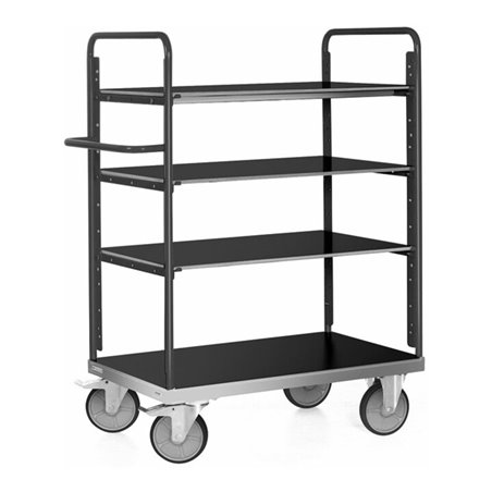 Rocholz Etagenwagen 600 kg 1200x800 mit 4 Ladeflächen