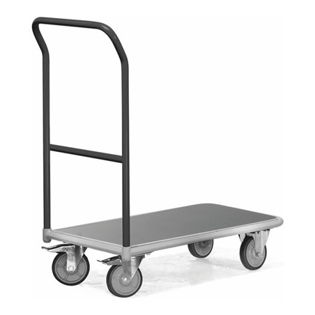 Rocholz Magazinwagen mit 1 Schiebebügel 1000 x 600 mm Ladefläche bis 300 kg Traglast