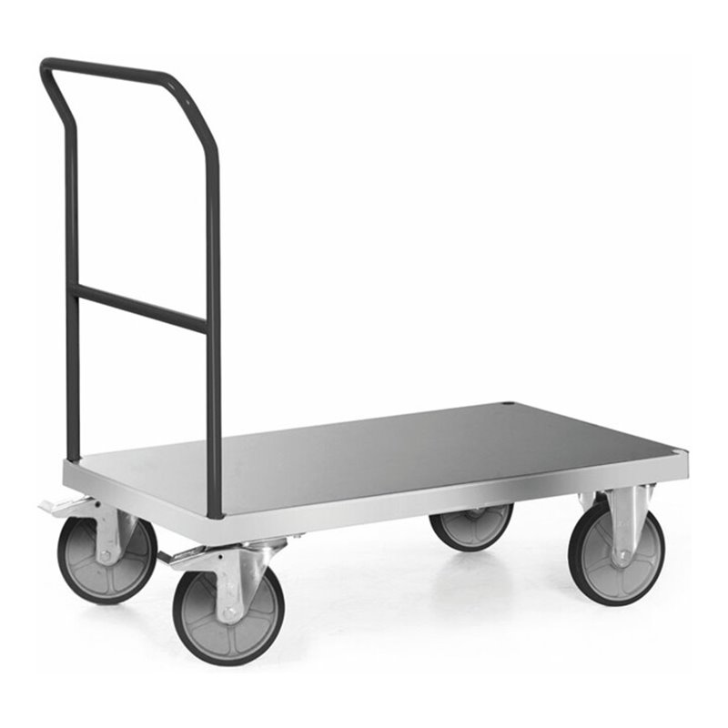 Rocholz Plattformwagen 500 kg 850x500 mit 1 Schiebebügel