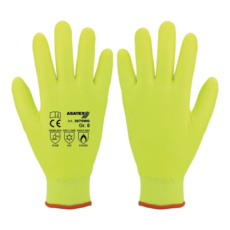 Kälteschutzhandschuh Gr.9 gelb EN 388,EN 407,EN 511 PSA II 6 PA