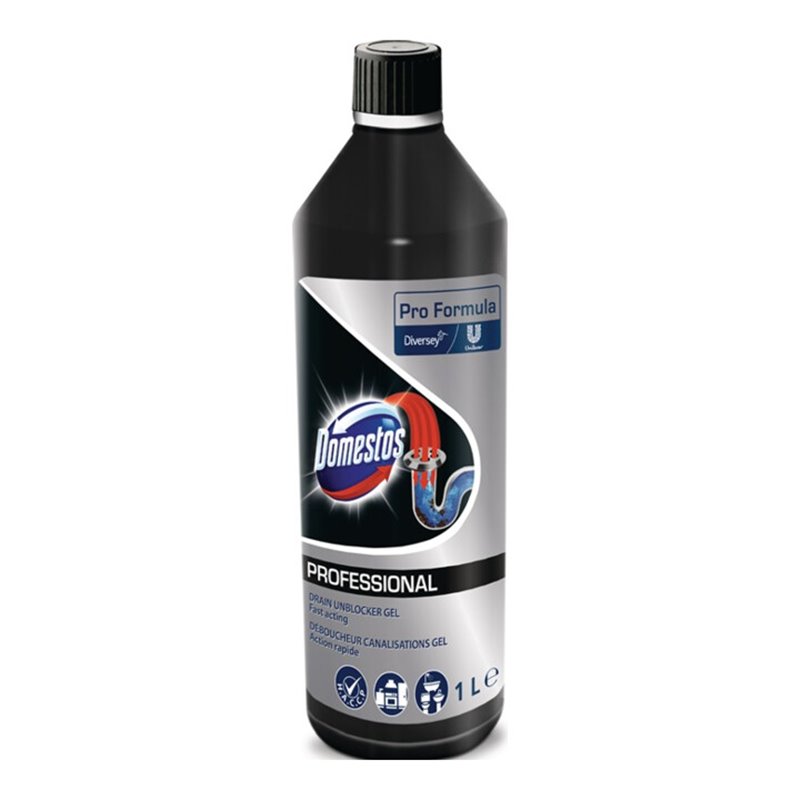 Abflussreiniger Power-Gel 1l Flasche DOMESTOS