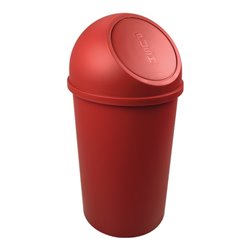 Abfallbehälter H615xØ312mm 25l rot HELIT