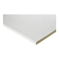 Rau Arbeitstisch Serie Jessy, Platte mit Stahlblechbelag
