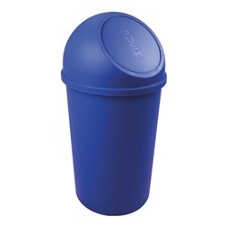 Abfallbehälter H615xØ312mm 25l blau HELIT