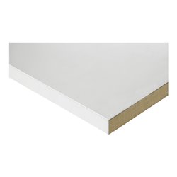 Rau Arbeitstisch Serie Jessy, Platte mit Stahlblechbelag