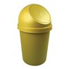 Abfallbehälter H700xØ403mm 45l gelb HELIT