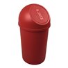 Abfallbehälter H490xØ253mm 13l rot HELIT