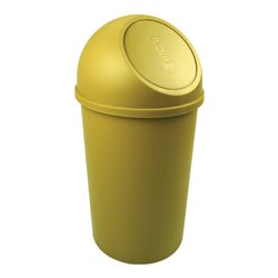 Abfallbehälter H615xØ312mm 25l gelb HELIT