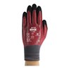 Handschuhe EDGE®48-919 Gr.10 weinrot/schwarz EN 388 PSA II 12 PA