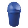 Abfallbehälter H700xØ403mm 45l blau HELIT