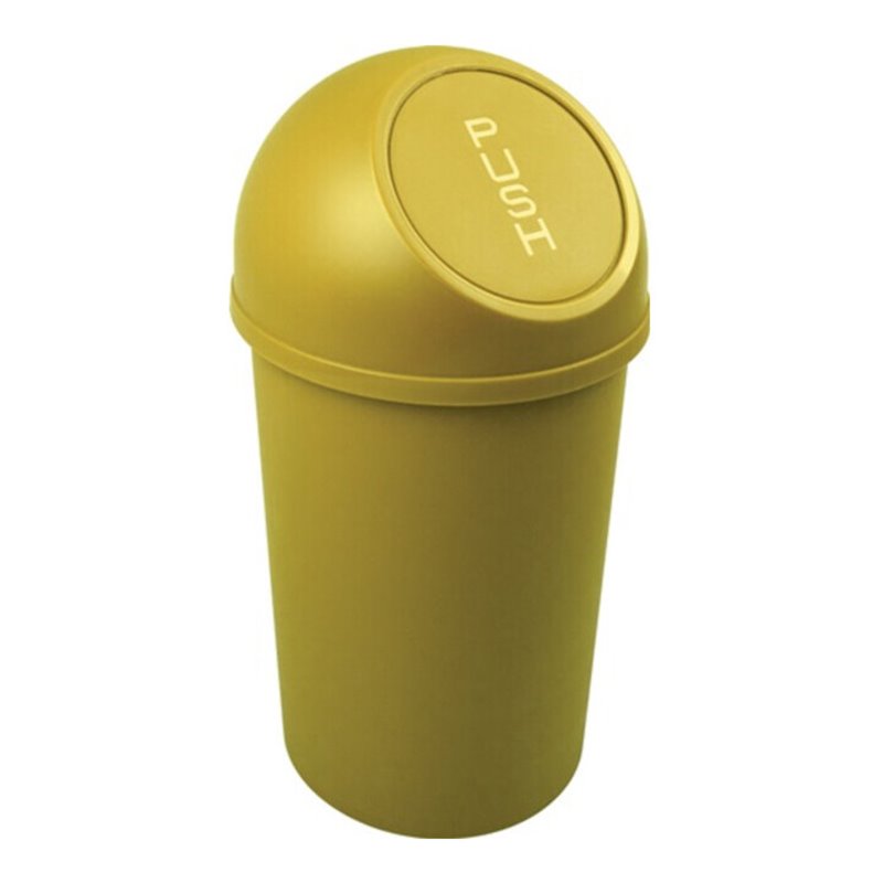 Abfallbehälter H490xØ253mm 13l gelb HELIT