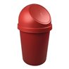 Abfallbehälter H700xØ403mm 45l rot HELIT