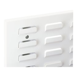 Kappes Schlitzplatte RasterPlan RAL 9010 reinweiß