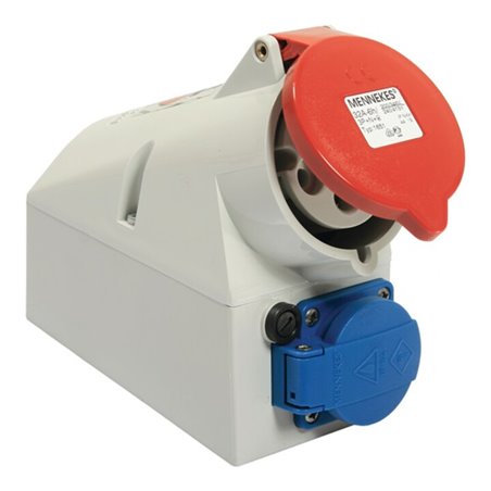 CEE-Wanddose 32 A 400 V Steckerst.6 h IP44 AS-SCHWABE