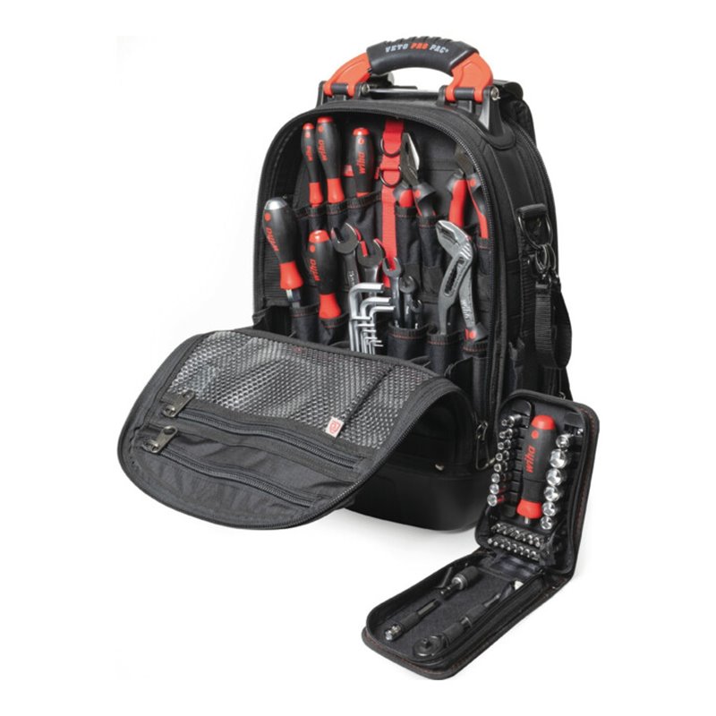 Wiha Werkzeug Rucksack Set L mechanic 65-tlg.