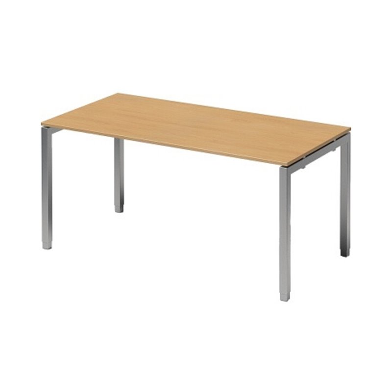 Bisley Schreibtisch DUH1608BC355 U 1600x650-850x800mm si/bu