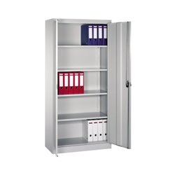 C+P Aktenschrank 122050S10000 Drehtüren 1950x935x400mm lgr/lgr