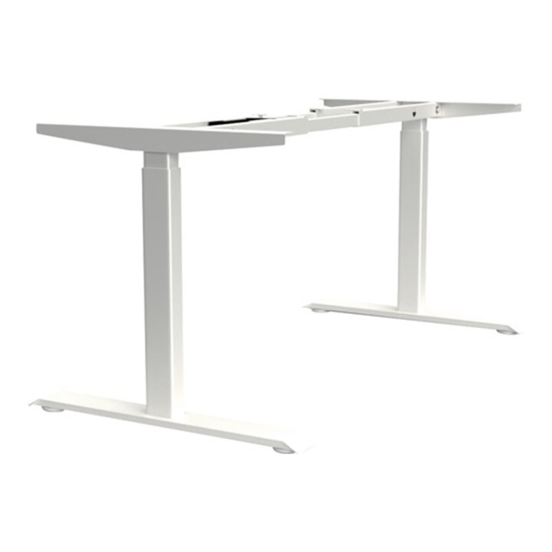 Steh-Sitz Tischgestell weiß RAL 9010 H.695-1145mm BMB