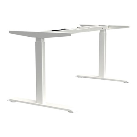 Steh-Sitz Tischgestell weiß RAL 9010 H.610-1260mm BMB