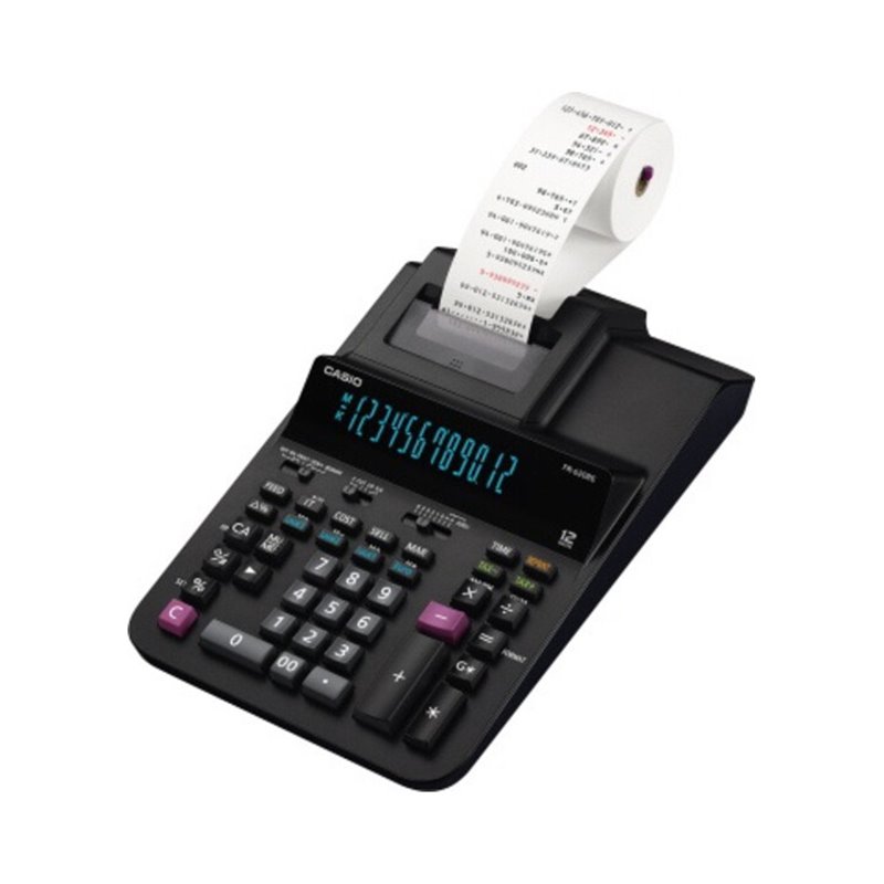 CASIO Tischrechner FR-620RE Netzbetrieb 12Zeichen sw