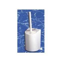 CWS WC-Bürste Kunststoff mit Geruchsverschluss weiß