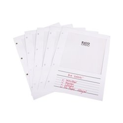 ELCO Sichthülle Ordo Vista 26462.10 Linien mF Papier ws 100 St./Pack.