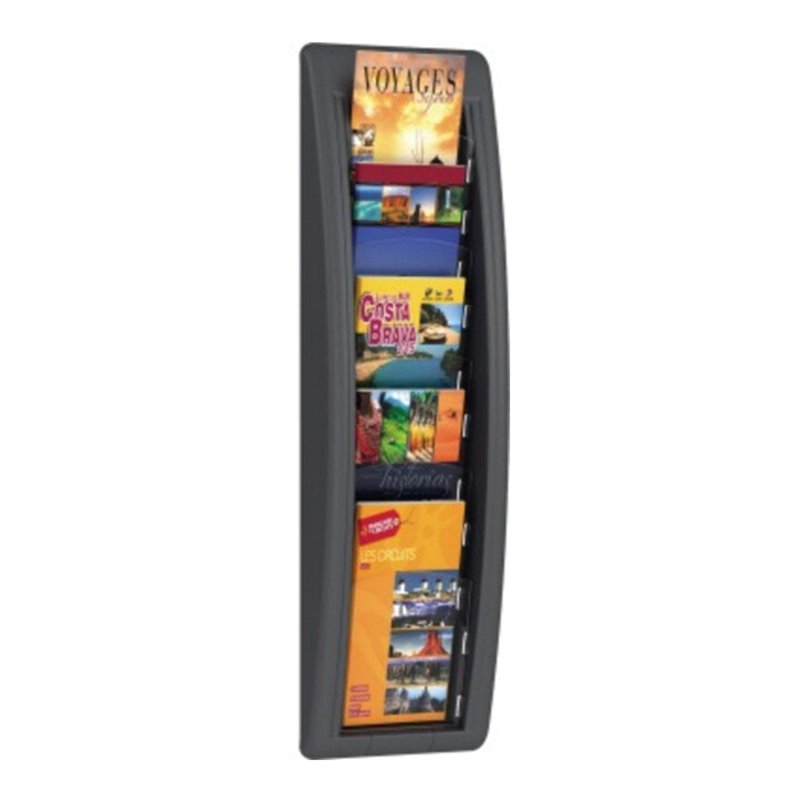 Paperflow Prospekthalter QUICK BLICK 4062.11 5Fächer anthrazit