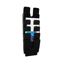 Durable Prospekthalter FLEXIPLUS 1700008061 A4 6Fächer sw