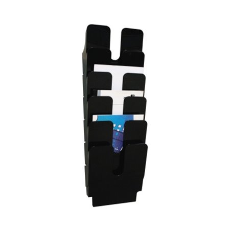 Durable Prospekthalter FLEXIPLUS 1700008061 A4 6Fächer sw