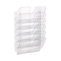 Durable Prospekthalter FLEXIPLUS 1700014401 A4 quer 6Fächer tr